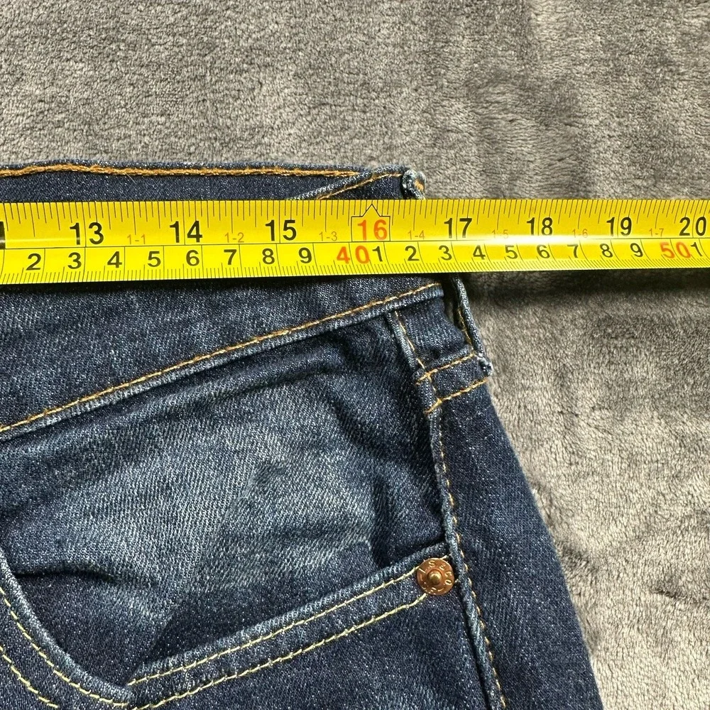 Levi's 514 Jeans Mens 33x32 Blue‎ Straight Stretch Denim Casual Everyday Washed